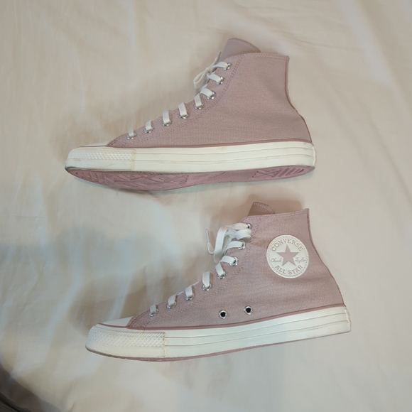 CONVERSE Chuck Taylor All Star Tonal Rosa A03720C International Ed.  Sz 10 EUC - Picture 3 of 13